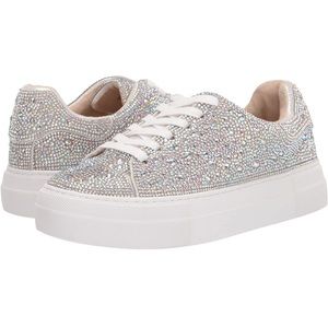 Betsy Johnson Rhinestone sneakers size 7.5